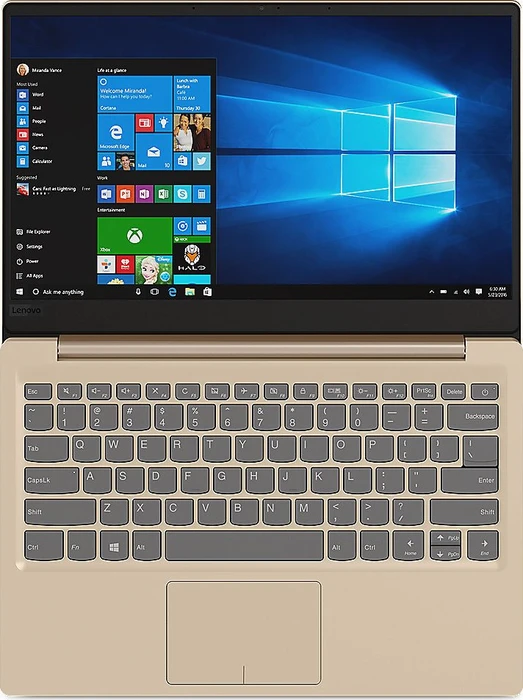 Lenovo IdeaPad 320S-13IKB, gold, Core i3-7100U, 4GB RAM, 128GB SSD, DE