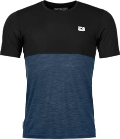 Ortovox 150 Cool Logo Funktionsshirt kurzarm black raven (Herren)