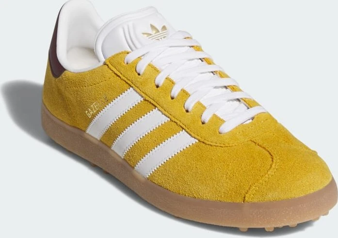 adidas Gazelle Spikeless victory gold/cloud white/maroon