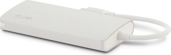 LMP USB-C Video Hub, 5-Port, USB-C 3.0 [Stecker], silber