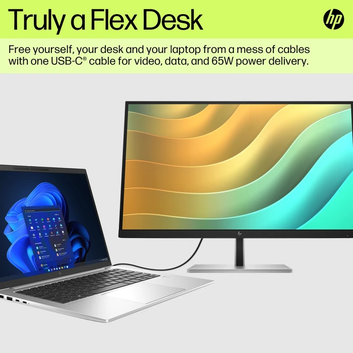 HP E27u G5, 3 Jahre Garantie, 27"