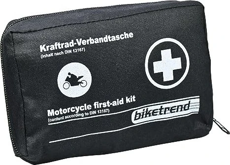 Cartrend Motorradverbandtasche schwarz