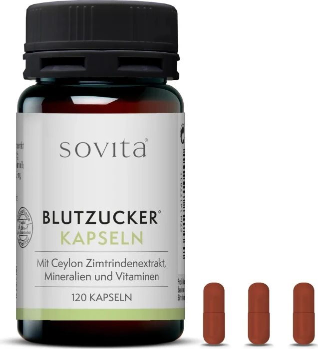 Ascopharm Sovita Blutzucker Kapseln, 120 Stück