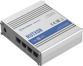 Teltonika RUTX08 Gigabit Router, 4x RJ-45, passiv PoE