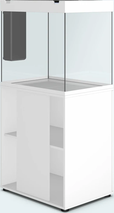 Juwel Lido 200 LED Aquarium-Set mit Unterschrank, weiß/weiß, 200l