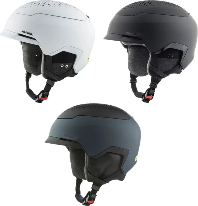 Alpina Banff MIPS Helm weiß matt
