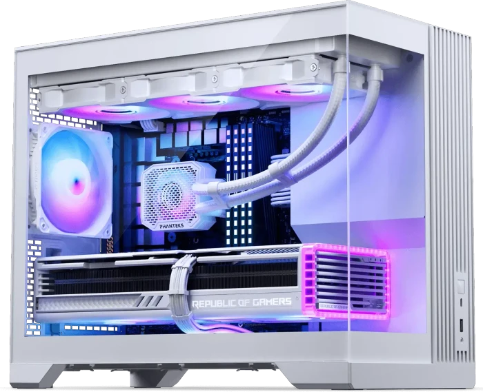 Phanteks XT V3 White, weiß, Glasfenster