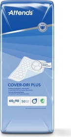 Attends Cover-Dri Plus Bettschutzeinlage, 60x90cm, 200 Stück (4x 50 Stück)