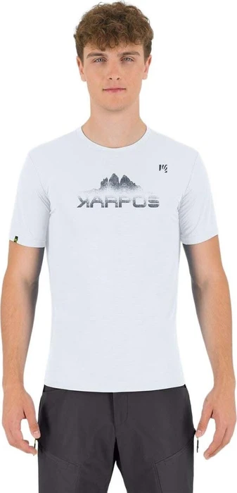 Karpos Loma Evo Print Funktionsshirt kurzarm bright white (Herren)