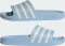 adidas Aqua Adilette glow blue/zero metalic (Damen) Vorschaubild