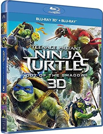 Teenage Mutant Ninja Turtles - Out of the Shadows (3D) (Blu-ray)