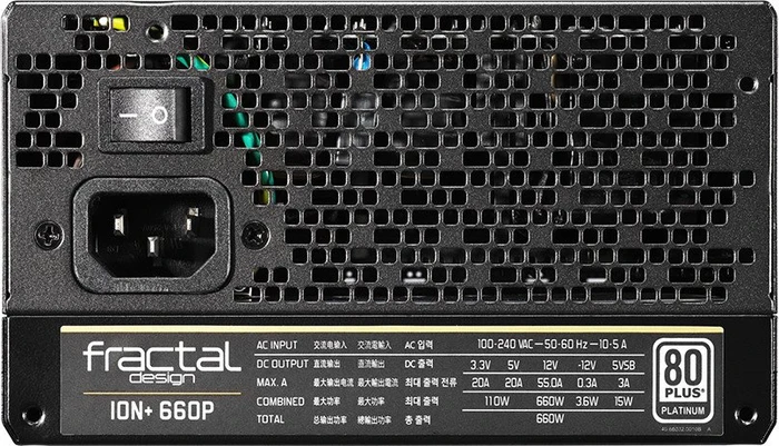 Fractal Design Ion+ 660P 660W, ATX 2.4