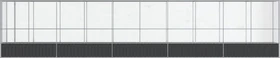 vidaXL Voliere, silber/grau, 1042.5x212x107cm