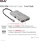 Club 3D 9-in-1 Hub, USB-C 3.0 [Stecker] Vorschaubild