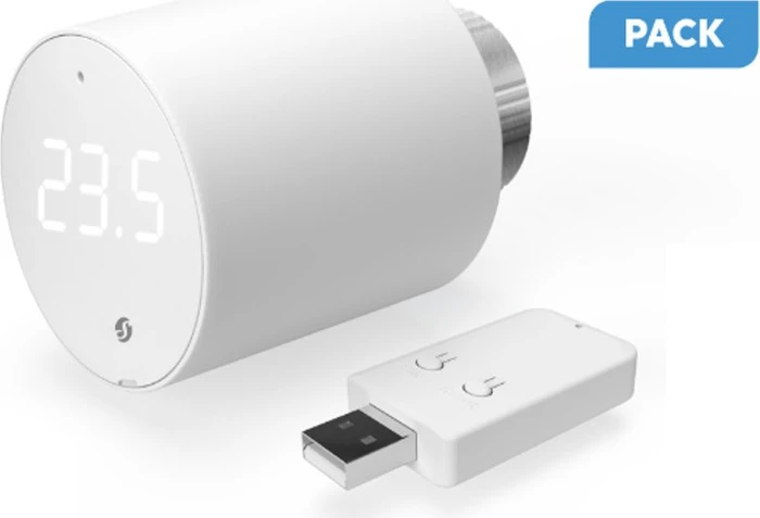 Shelly Heizkörperthermostat, inkl. Shelly BLU Gen3 Gateway, 3er-Pack