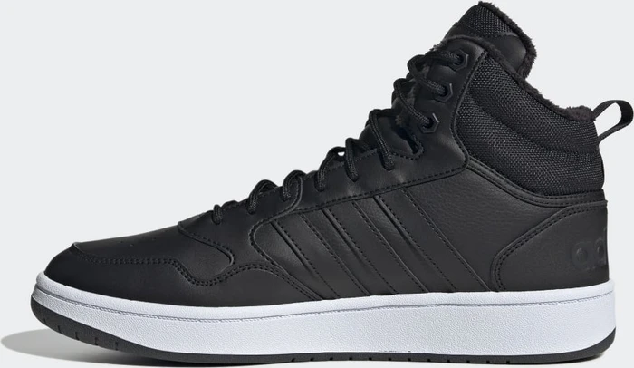 adidas Hoops 3.0 Mid Lifestyle Basketball Classic Fur Lining Winterized core black/cloud white