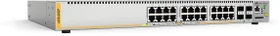 Allied Telesis x230 Rackmount Gigabit Managed Switch, 24x RJ-45, 2x SFP, 370W PoE+ (AT-X230-28GP / 990-004647)