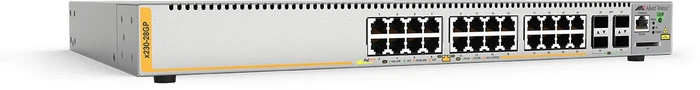 Allied Telesis x230 Rackmount Gigabit Managed Switch, 24x RJ-45, 2x SFP, 370W PoE+