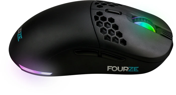 FourZE GM900 Wireless Gaming Mouse schwarz, USB