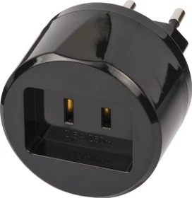 Brennenstuhl Travel Adapter USA/Euro mit 2.5A Sicherung