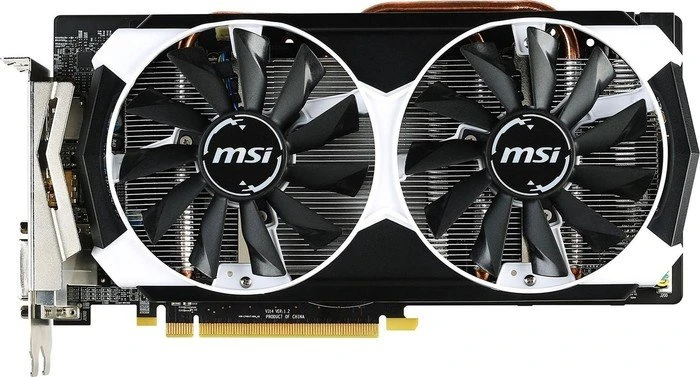 MSI Radeon R9 380, R9 380 2GD5T OC, 2GB GDDR5, 2x DVI, HDMI, DP