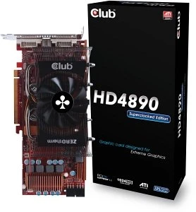 Club 3D Radeon HD 4890 Superclocked Edition, 1GB GDDR5, 2x DVI, S-Video