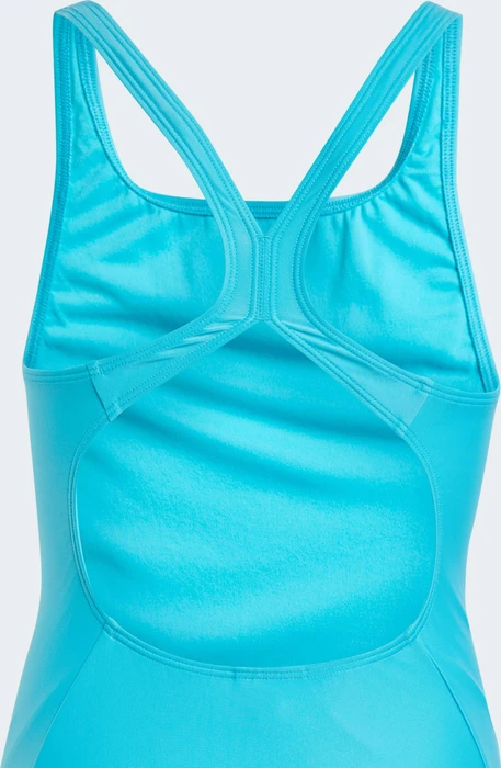 adidas 3-Streifen C-Back Badeanzug lucid cyan/white (Junior)