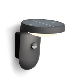 Philips Tyla Solar Wandleuchte 1.2W 4000K anthrazit