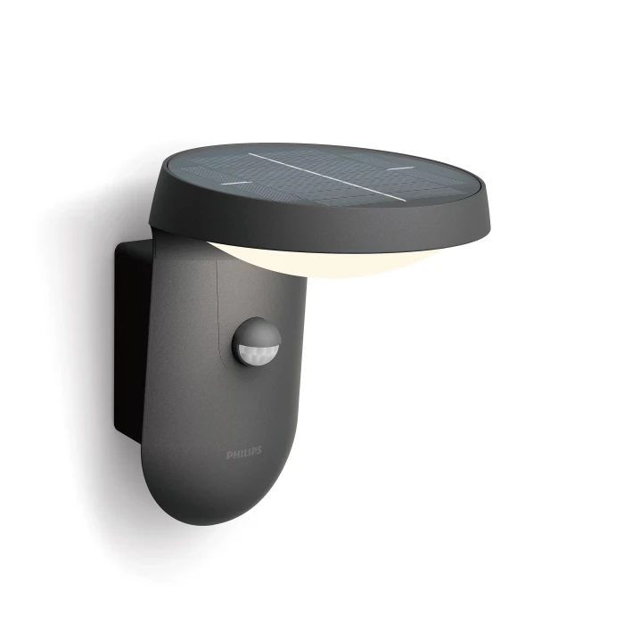 Philips Tyla Solar Wandleuchte 1.2W 4000K anthrazit