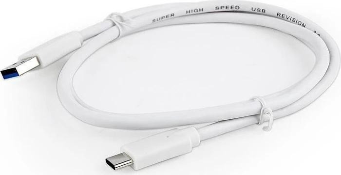 Gembird USB 3.0 AM to Type-C Cable (AM/CM) 1.0m weiß