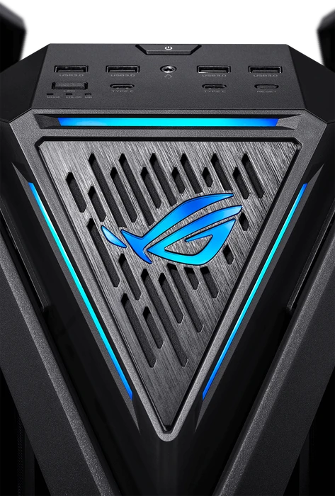 ASUS ROG Hyperion GR701 BTF Edition, Glasfenster