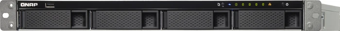 QNAP Turbo Station TS-463U-RP, 4GB RAM, 1x SFP+ 10Gb/s, 4x RJ-45 1000Base-T, 1HE