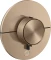 Hansgrohe Axor ShowerSelect ID rund Thermostat für 1 Verbraucher und einen zusätzlichen Abgang brushed red gold Vorschaubild