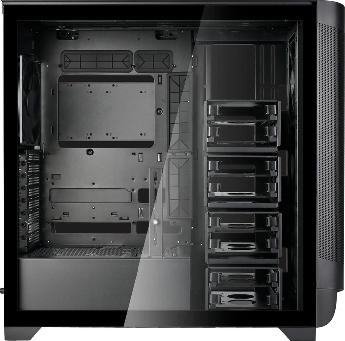 SilverStone Seta A2 Black, Glasfenster