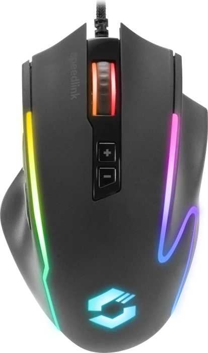 Speedlink Decus NX RGB Gaming Mouse schwarz, USB