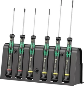 Wera Kraftform Micro 2035/6 A Elektroniker Schraubendrehersatz, 6-tlg.