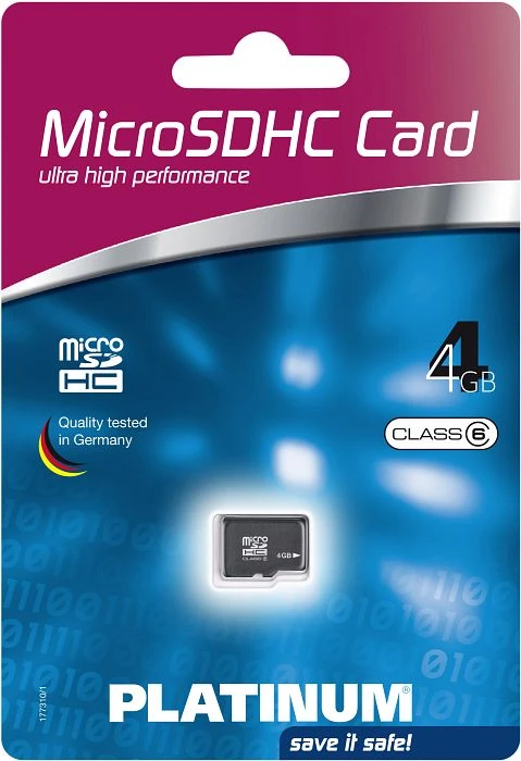 BestMedia Platinum R11 4GB, Class 6