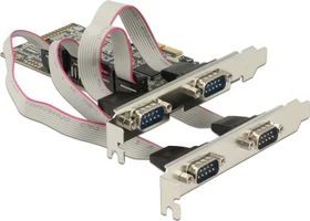 DeLOCK 4x seriell, PCIe x1 (89178)