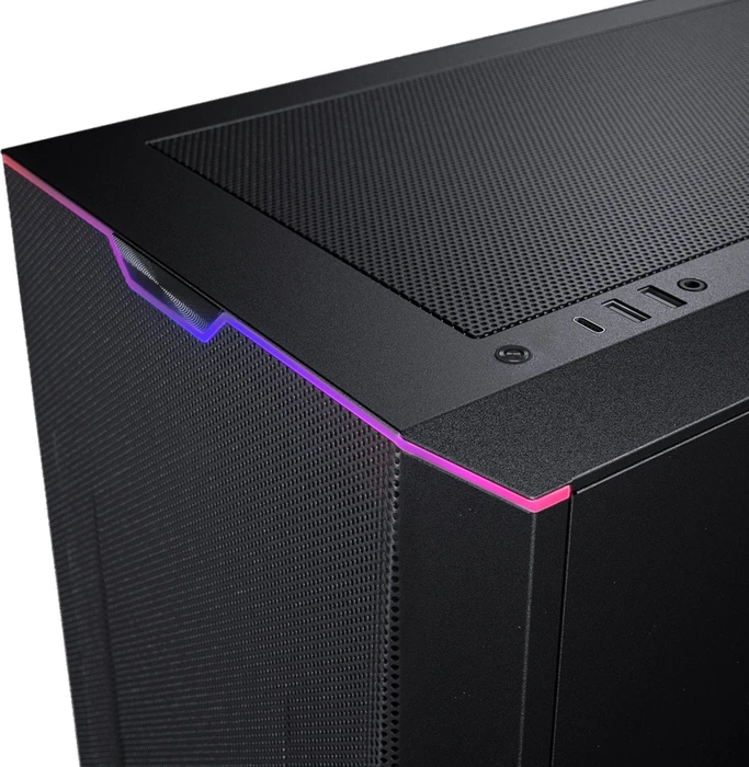 Phanteks Eclipse G500A DRGB Fanless, schwarz, Glasfenster