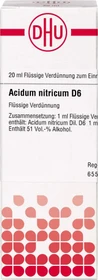 DHU Acidum Nitricum D6 Globuli, 10g