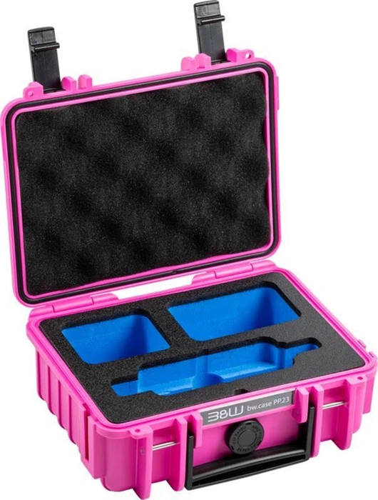 B&W International Koffer Action Case PP.23 für Insta360 X3 pink