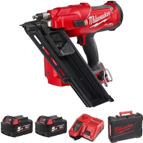 Milwaukee M18 FFNS-502C Fuel Akku-Nagler inkl. Koffer + 2 Akkus 5.0Ah