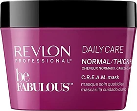 Revlon Be Fabulous Daily Care Normal/Thick Hair C.R.E.A.M. Maske, 200ml