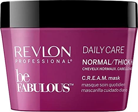 Revlon Be Fabulous Daily Care Normal/Thick Hair C.R.E.A.M. Maske, 200ml