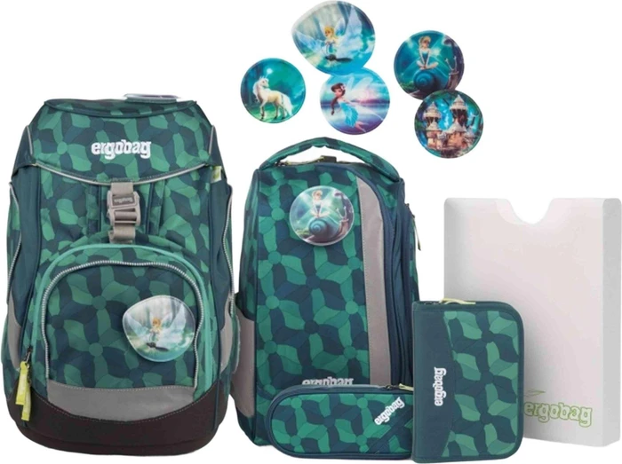 Ergobag Pack WunderBär Schulrucksack-Set, 6-tlg.