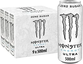 Monster Energy Ultra White Zero Zucker 9x 500ml