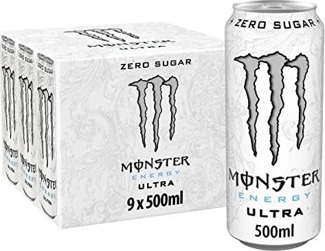Monster Energy Ultra White Zero Zucker