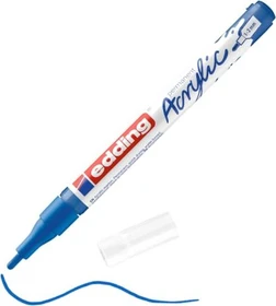 edding 5300 Acrylmarker fein enzianblau