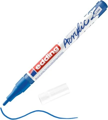 edding 5300 Acrylmarker fein enzianblau