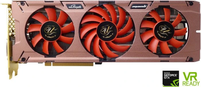 Manli GeForce GTX 980 Ti Ultimate, 6GB GDDR5, DVI, HDMI, 3x DP